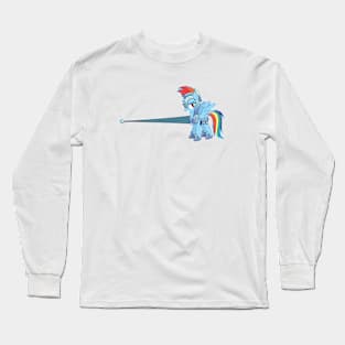 Jouster Rainbow Dash Long Sleeve T-Shirt